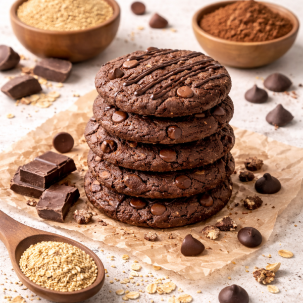 Chocolate Millet Cookies