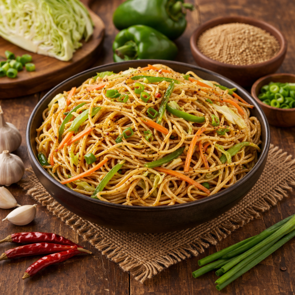 Little Millet Hakka Noodles